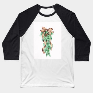 Christmas wreath Baseball T-Shirt